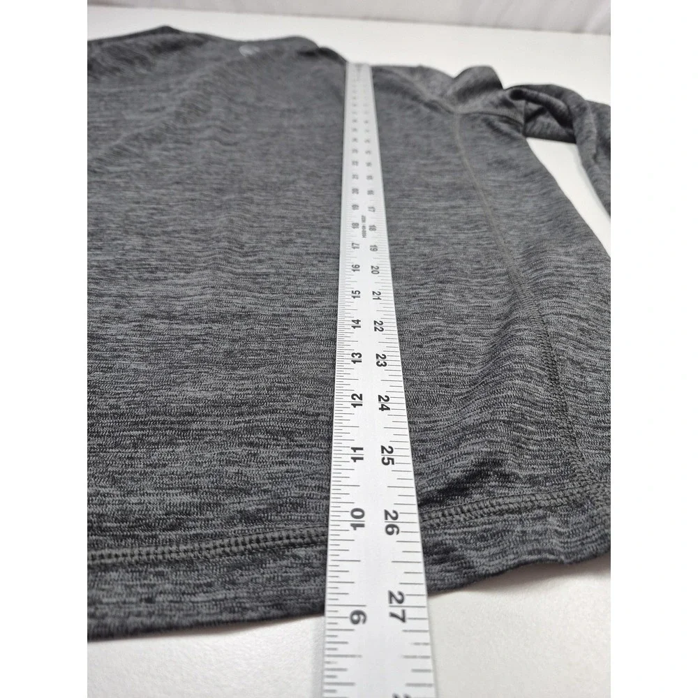 Vineyard Vines Performance Pullover Mens Large Gray 1/4 Zip Long Sleeve Athletic